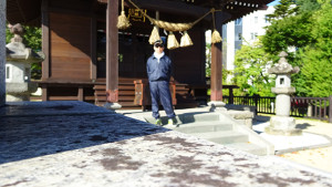 板倉神社･早朝ジョギング